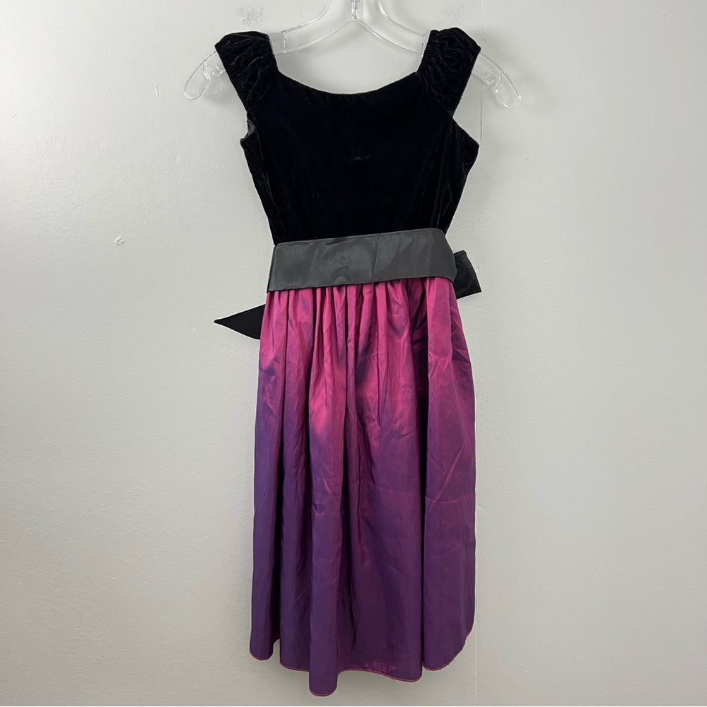 Dimples Los Angeles For Keeps Purple Iridescent Dress Velvet